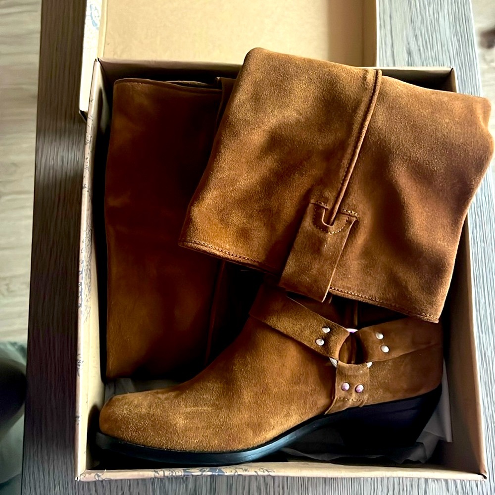 Free People Lockart Harness Boot - Cognac - 37 - 7 - Picture 14 of 17